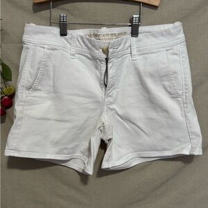 American Eagle Outfitters Women's White Jean Shorts